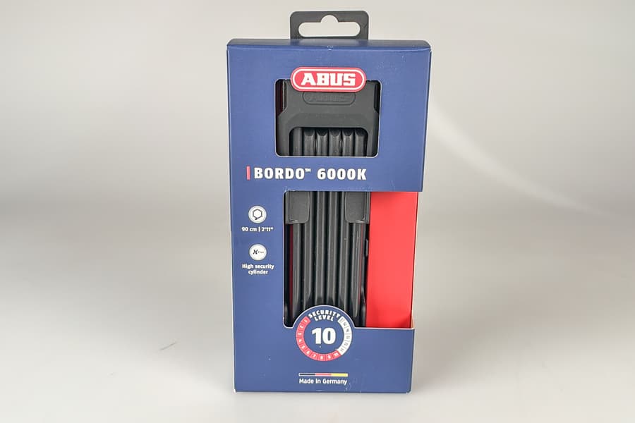Fahrradfaltschloss Abus Bordo 6000K
